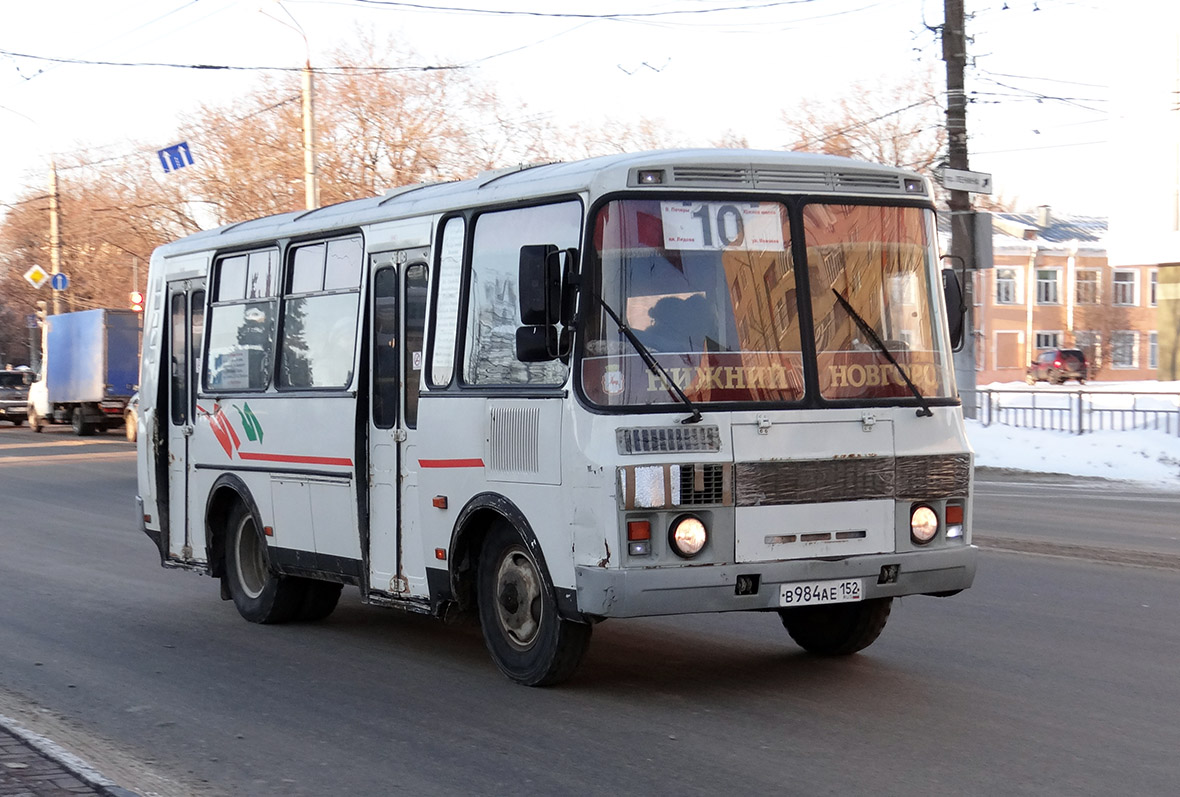 Нижегородская область, ПАЗ-32054 № В 984 АЕ 152