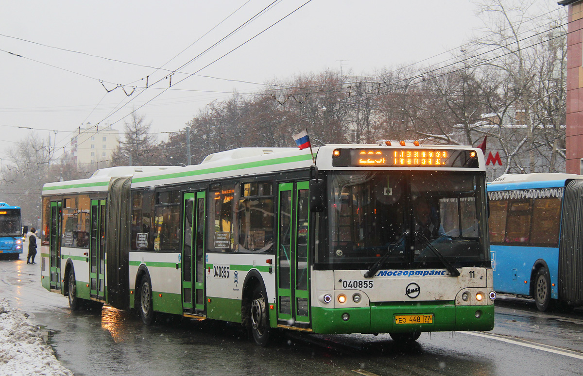 Москва, ЛиАЗ-6213.21 № 040855