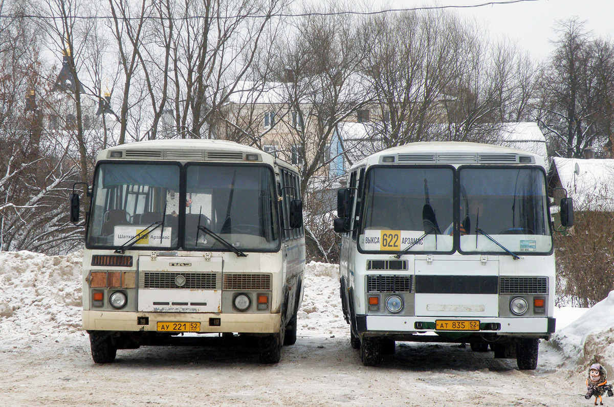 Нижегородская область — Автовокзалы, автостанции, конечные остановки и станции