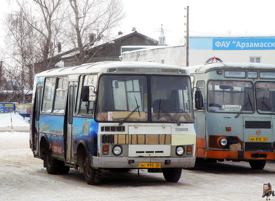 Нижегородская область, ПАЗ-32054 № АС 995 52