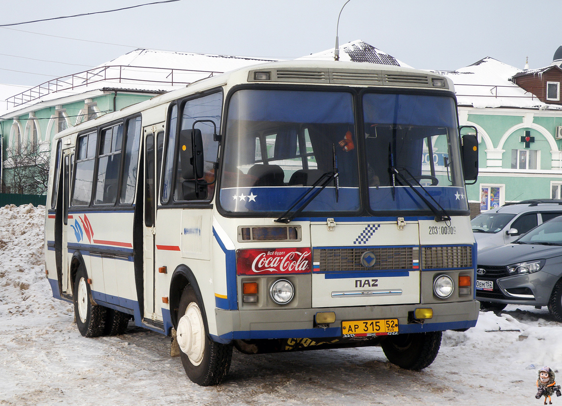 Нижегородская область, ПАЗ-4234 № АР 315 52