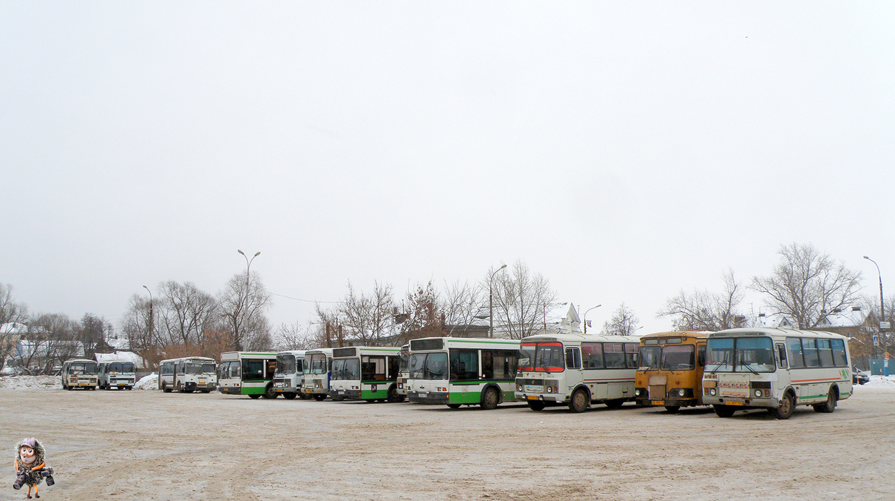 Нижегородская область — Автовокзалы, автостанции, конечные остановки и станции