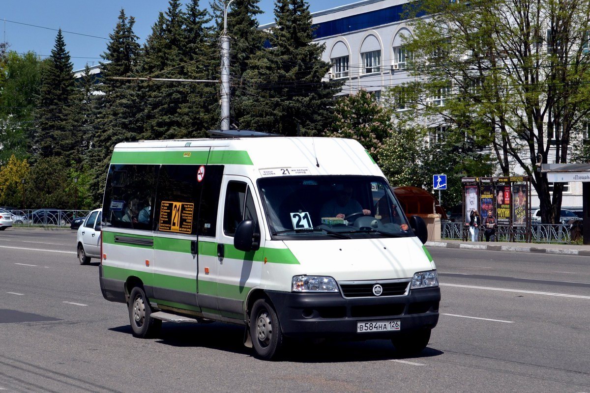 Ставропольский край, FIAT Ducato 244 CSMMC-RLL, -RTL № В 584 НА 126