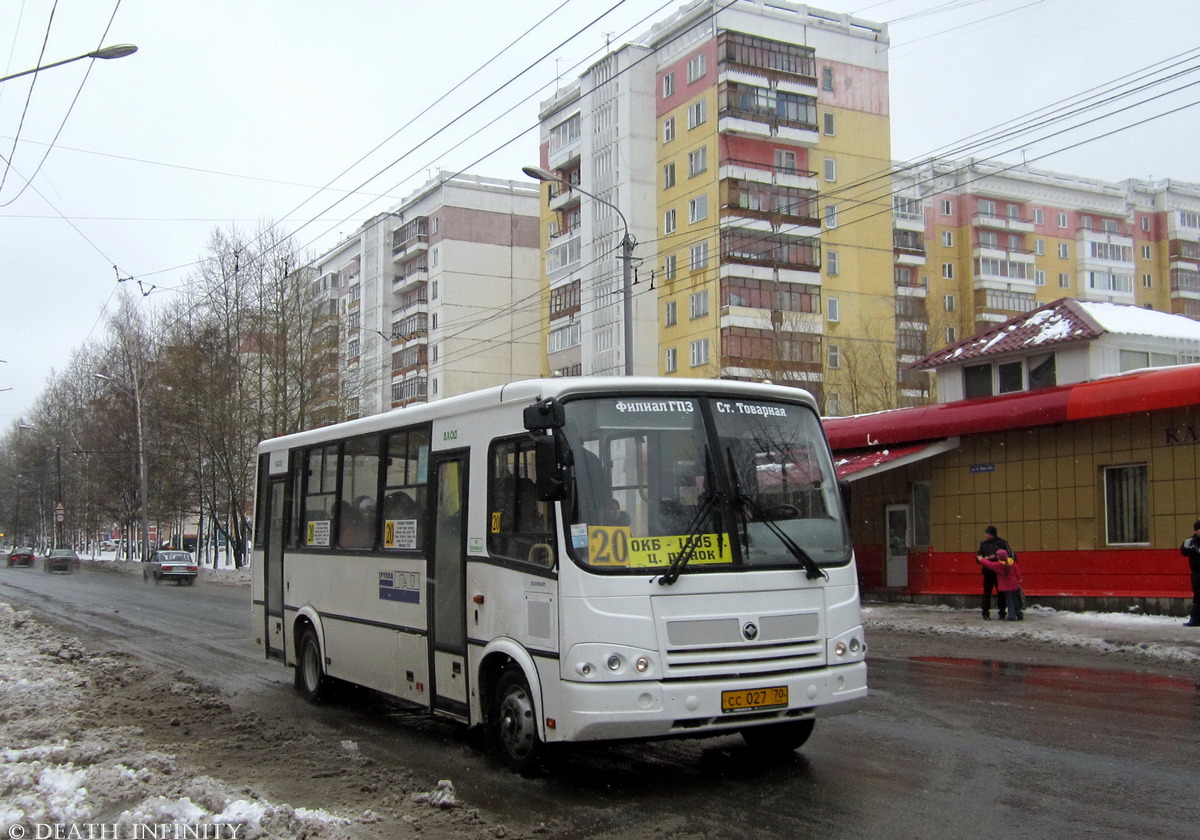 Томская область, ПАЗ-320412-03 № СС 027 70