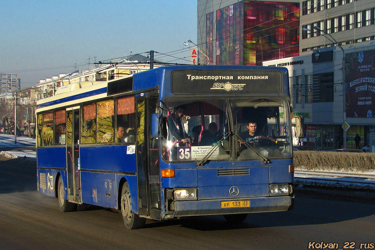 Алтайский край, Mercedes-Benz O405 № АР 133 22