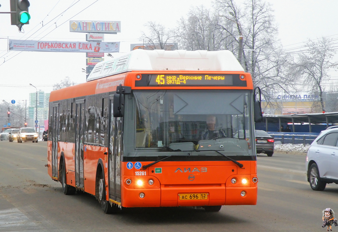 Нижегородская область, ЛиАЗ-5292.67 (CNG) № 15261