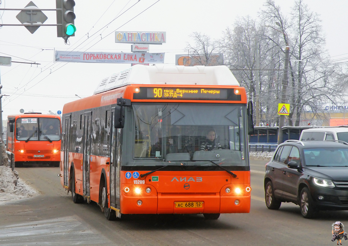 Нижегородская область, ЛиАЗ-5292.67 (CNG) № 15209
