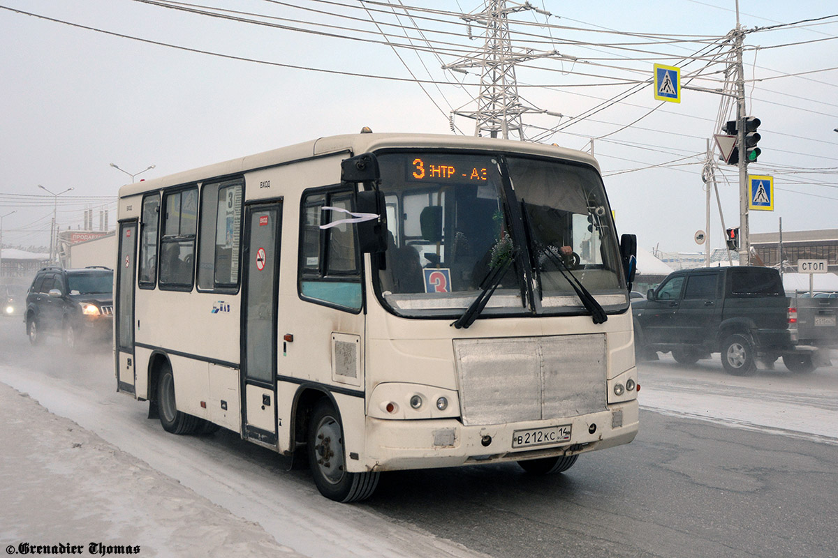 Саха (Якутия), ПАЗ-320302-08 № В 212 КС 14