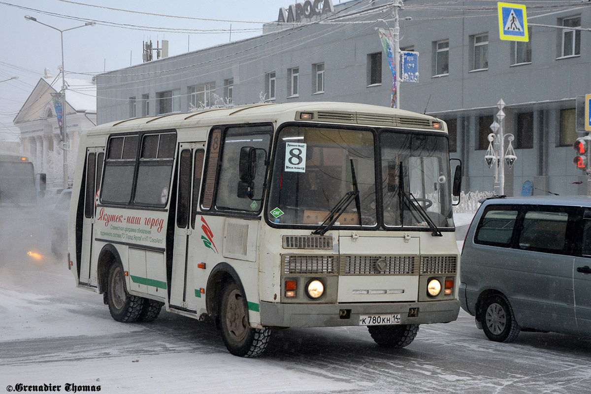 Саха (Якутия), ПАЗ-32054 № К 780 КН 14