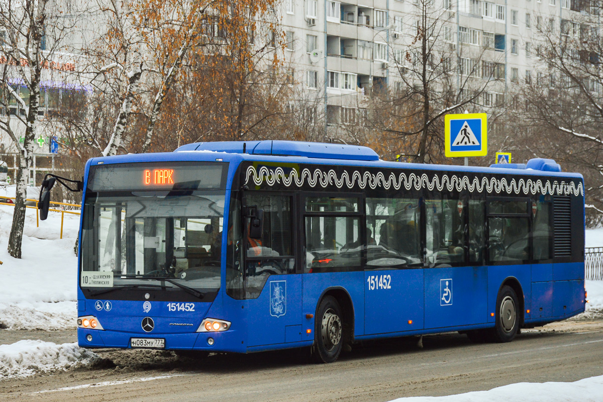 Москва, Mercedes-Benz Conecto II № 151452