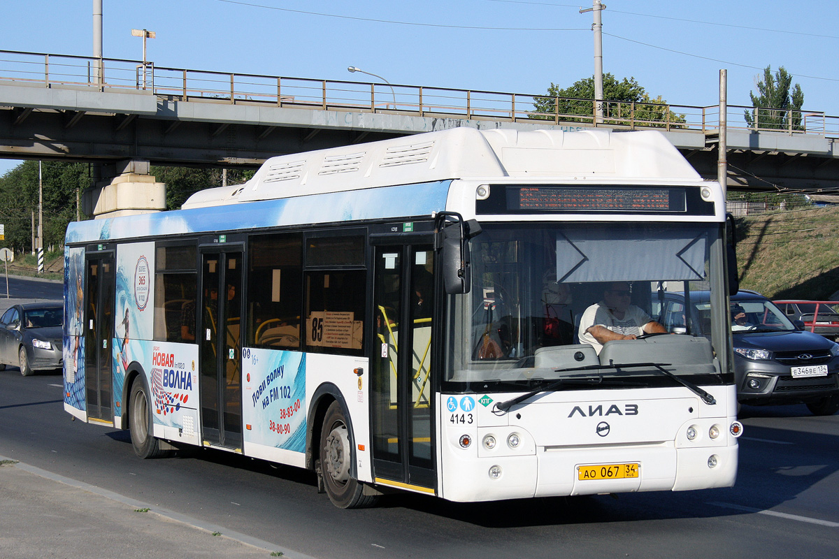 Волгоградская область, ЛиАЗ-5292.67 (CNG) № 4143