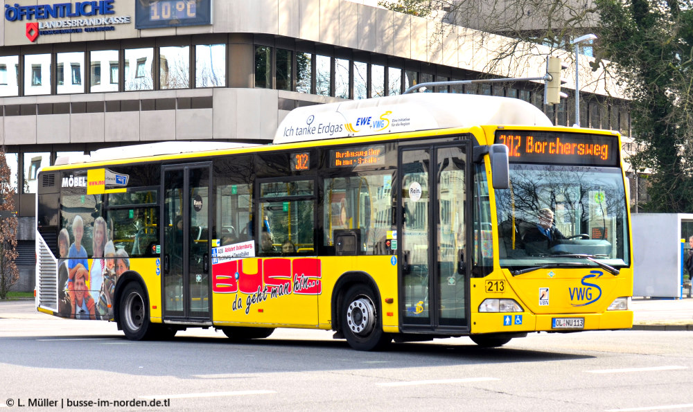 Нижняя Саксония, Mercedes-Benz O530 Citaro CNG № 213