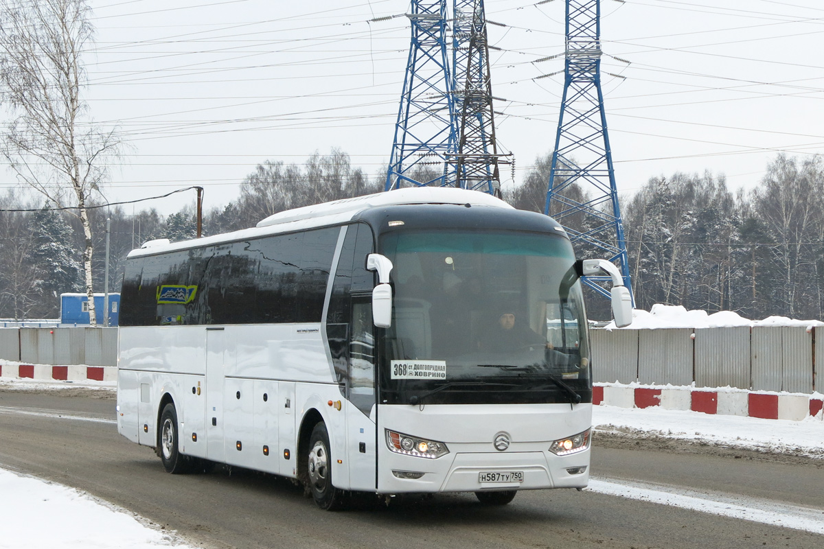 Московская область, Golden Dragon XML6126JR № Н 587 ТУ 750