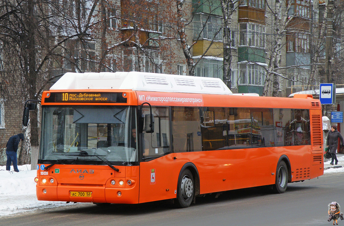 Нижегородская область, ЛиАЗ-5292.67 (CNG) № 15120