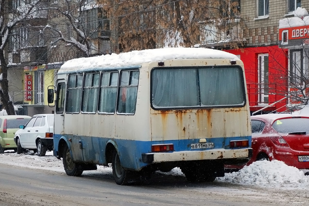 Саратовская область, ПАЗ-3205 (00) № В 811 МВ 64