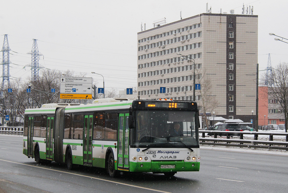 Москва, ЛиАЗ-6213.22-01 № 08245