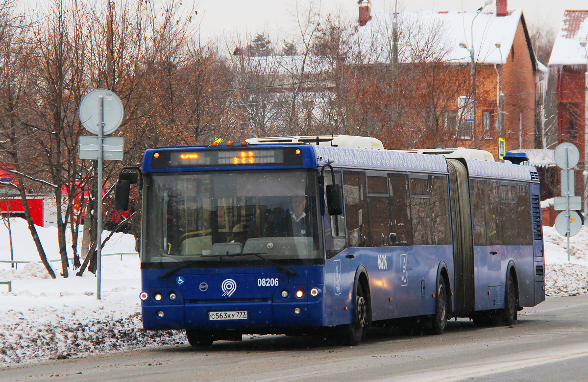 Москва, ЛиАЗ-6213.22 № 08206