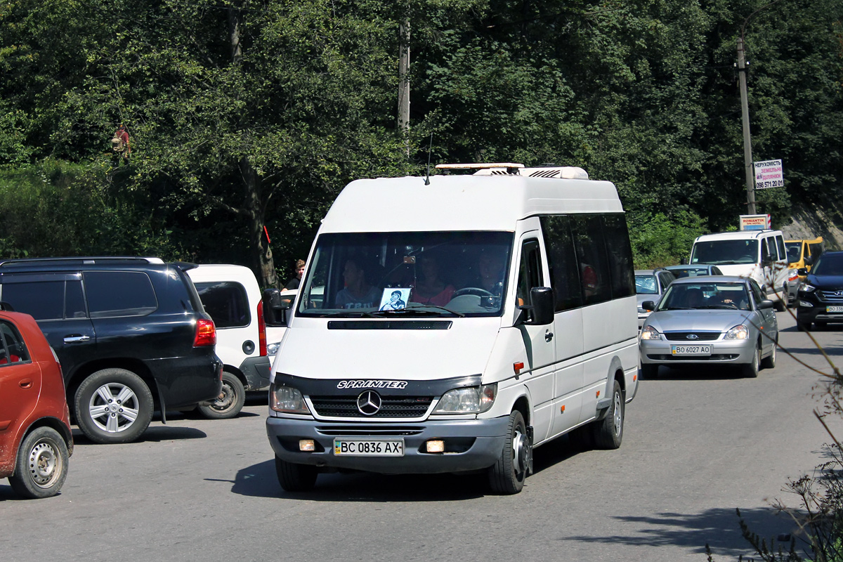 Львовская область, Mercedes-Benz Sprinter W904 416CDI № BC 0836 AX