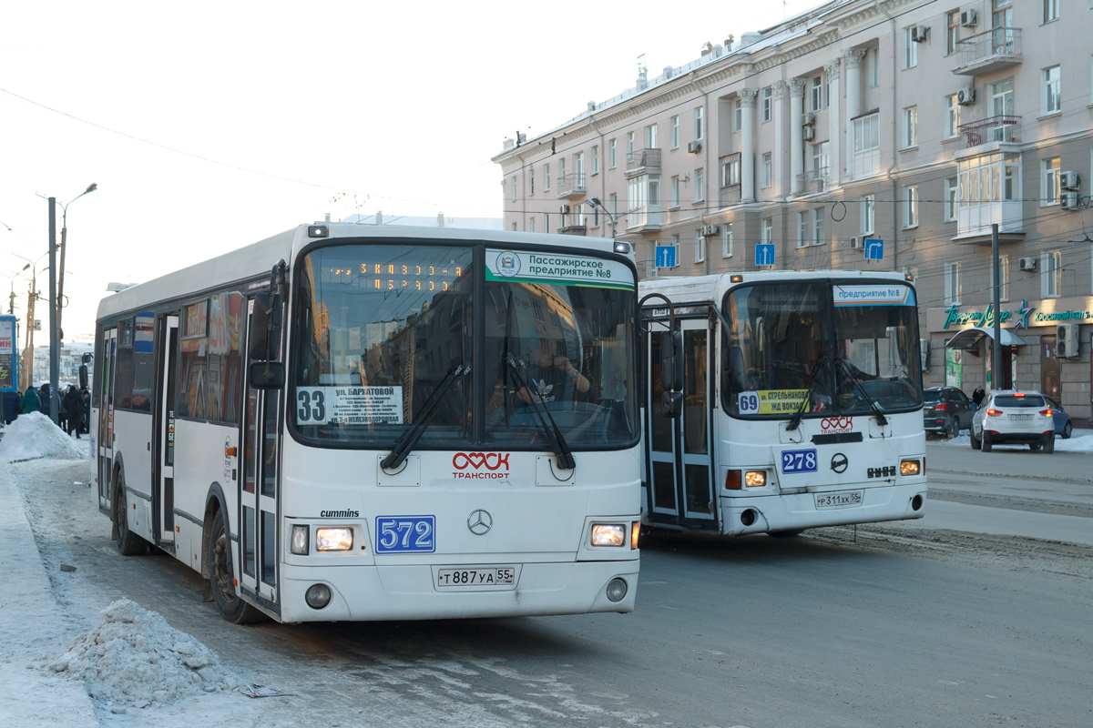 Omsk region, LiAZ-5256.53 č. 572