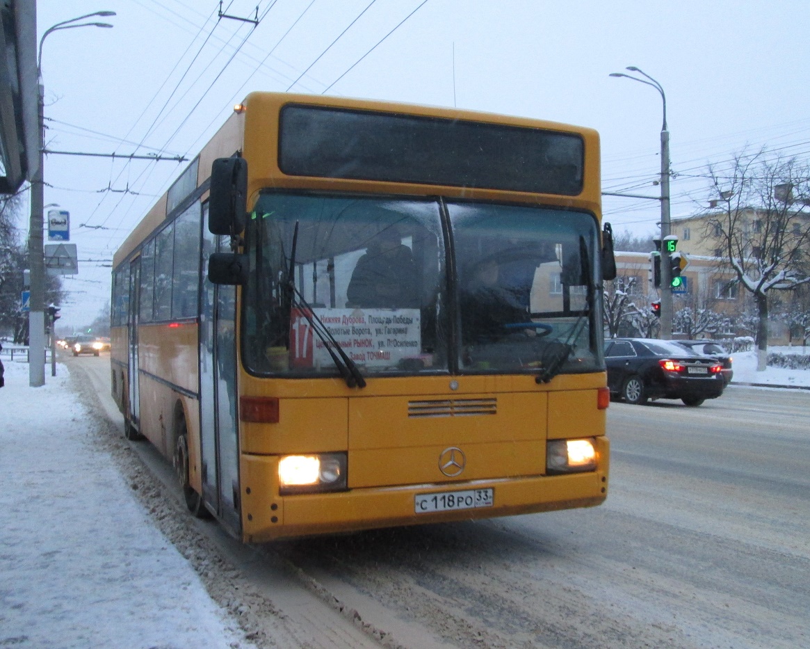 Владимирская область, Mercedes-Benz O405 № С 118 РО 33