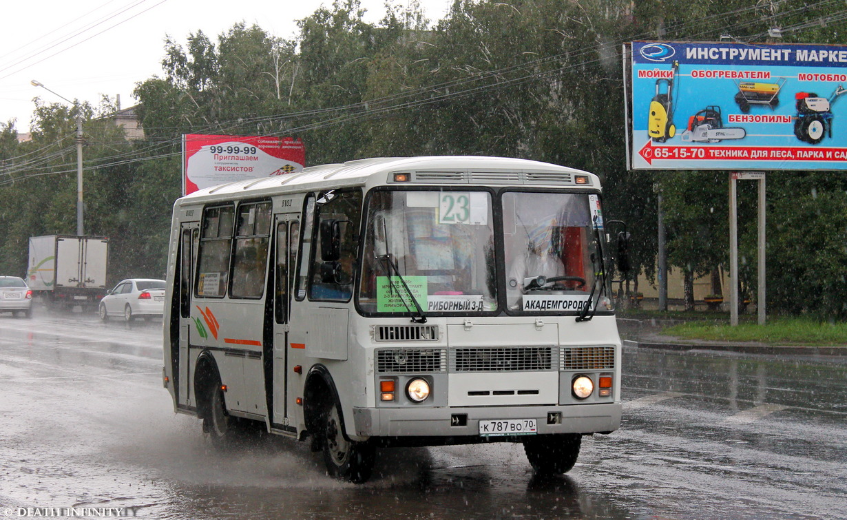 Томская область, ПАЗ-32054 № К 787 ВО 70