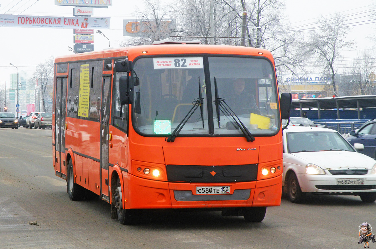 Нижегородская область, ПАЗ-320414-04 "Вектор" № О 580 ТЕ 152