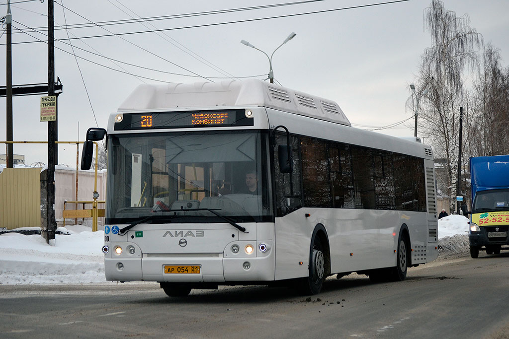 Чувашия, ЛиАЗ-5292.67 (CNG) № 4490