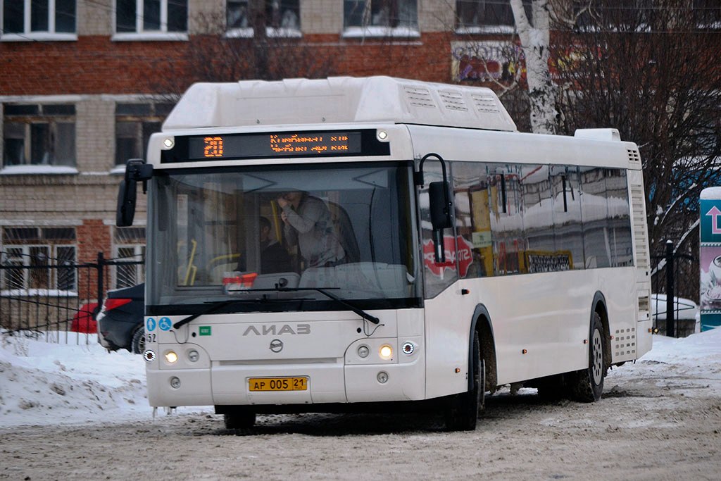 Chuvashia, LiAZ-5292.67 (CNG) Nr. 4452