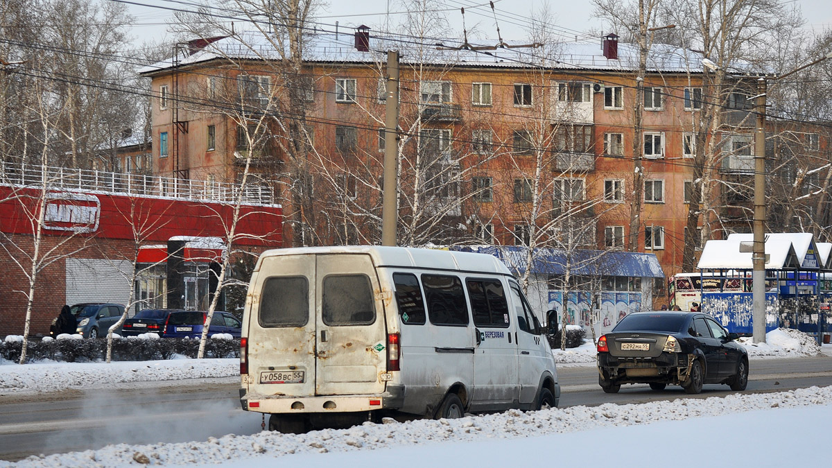 Омская область, ГАЗ-322132 (XTH, X96) № У 058 ВС 55