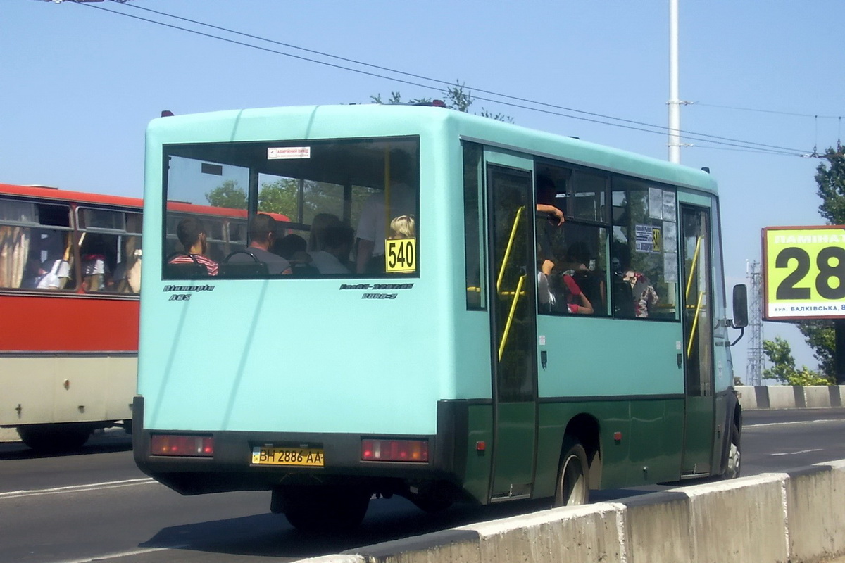 Одесская область, ГалАЗ-3207.05 "Виктория" № BH 2886 AA