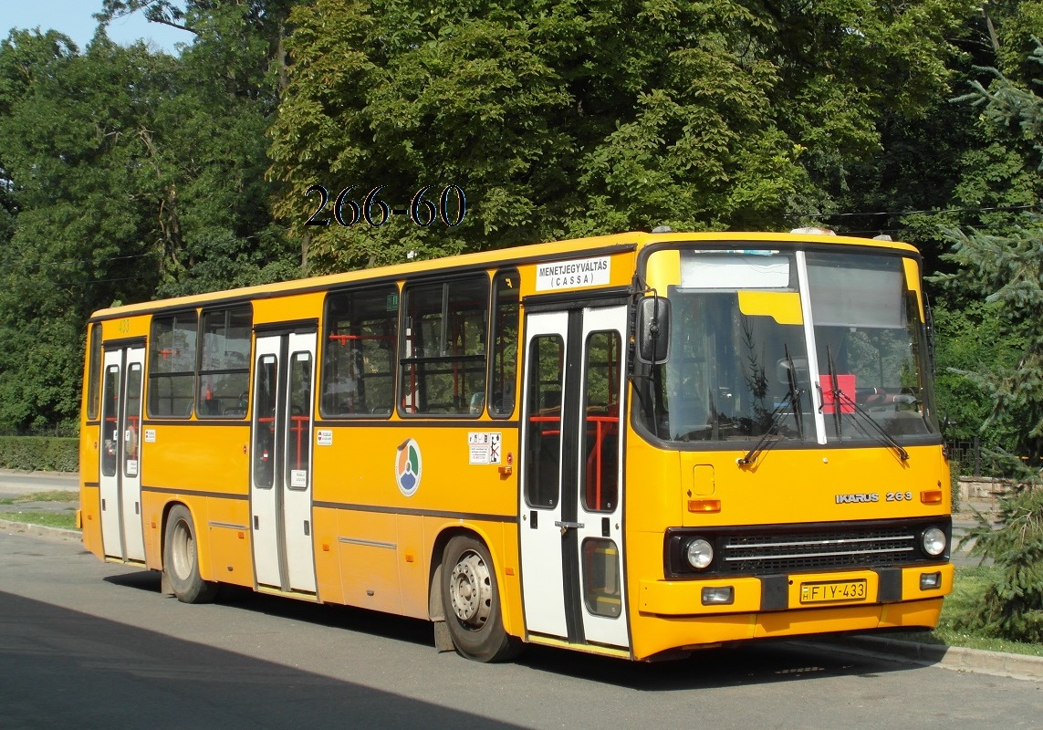 Венгрия, Ikarus 263.11 № FIY-433