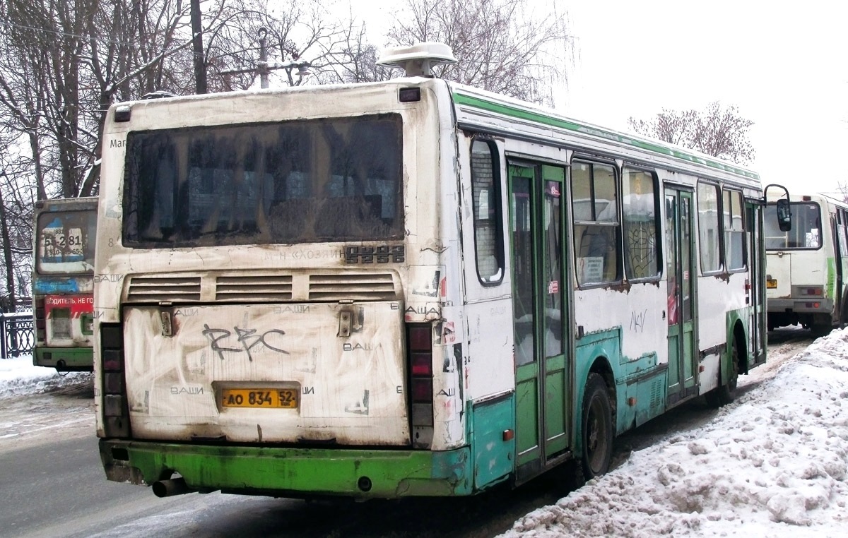 Нижегородская область, ЛиАЗ-5256.45 № АО 834 52