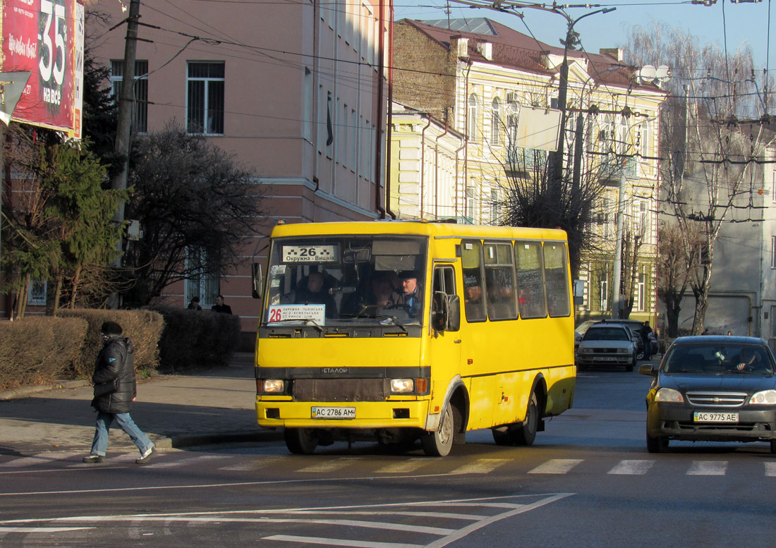 Volinskaya region, BAZ-A079.14 "Prolisok" № AC 2786 AM