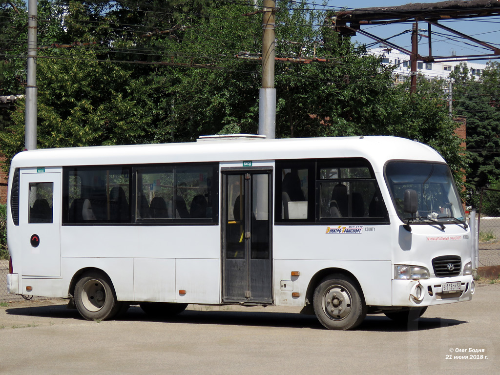 Краснодарский край, Hyundai County LWB C11 (ТагАЗ) № 656