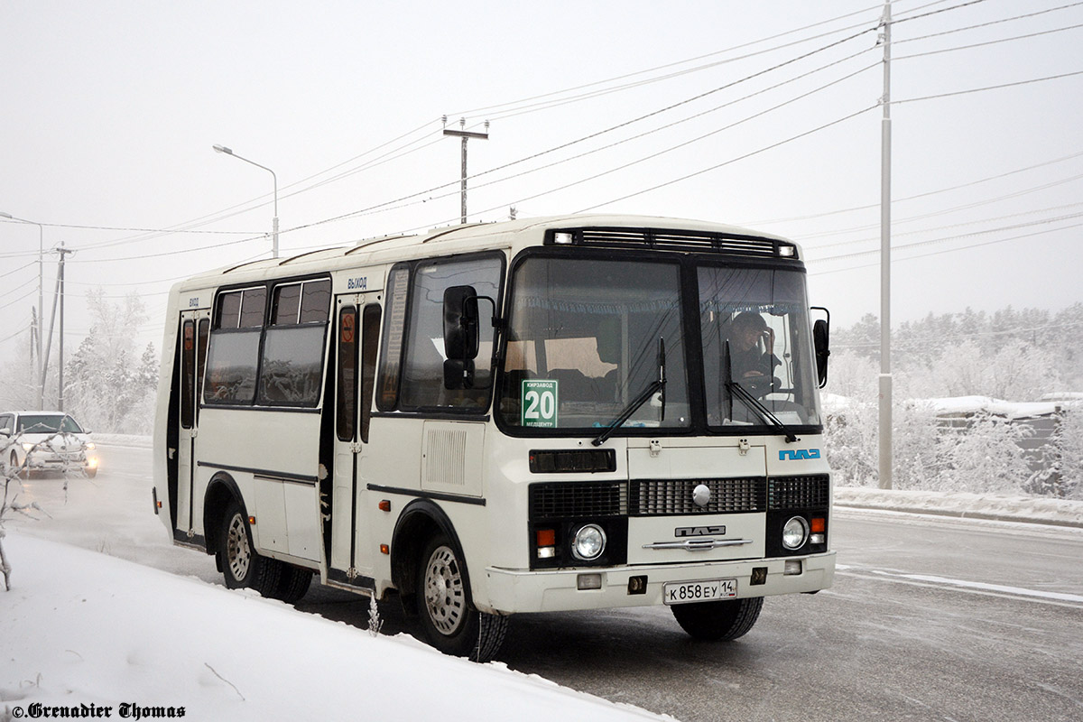 Саха (Якутия), ПАЗ-32054 № К 858 ЕУ 14