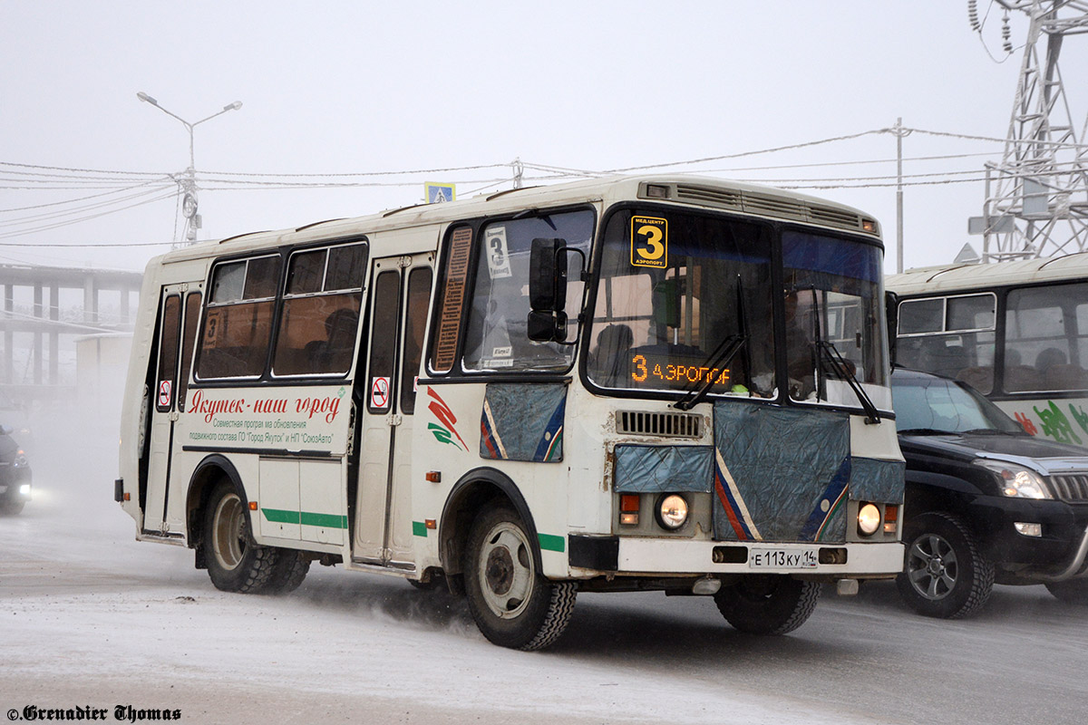 Саха (Якутия), ПАЗ-32054 № Е 113 КУ 14