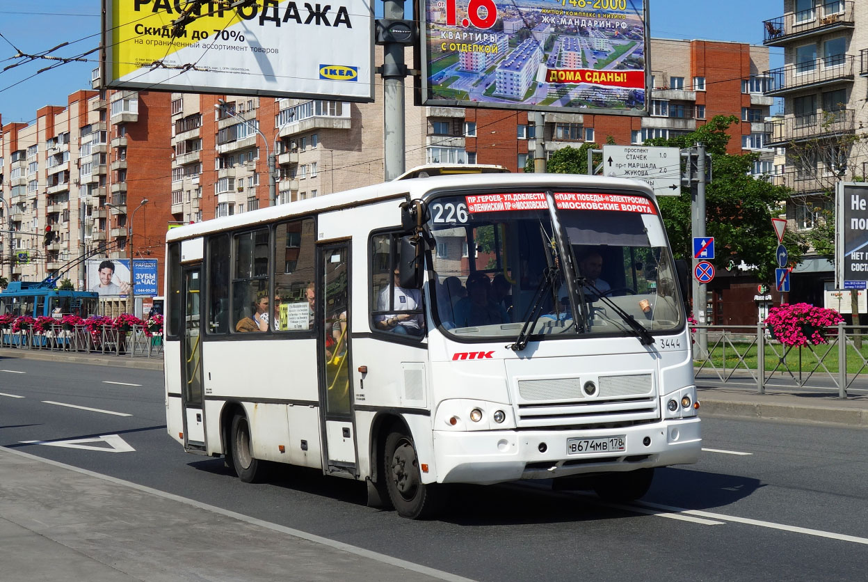 Санкт-Петербург, ПАЗ-320402-05 № n444