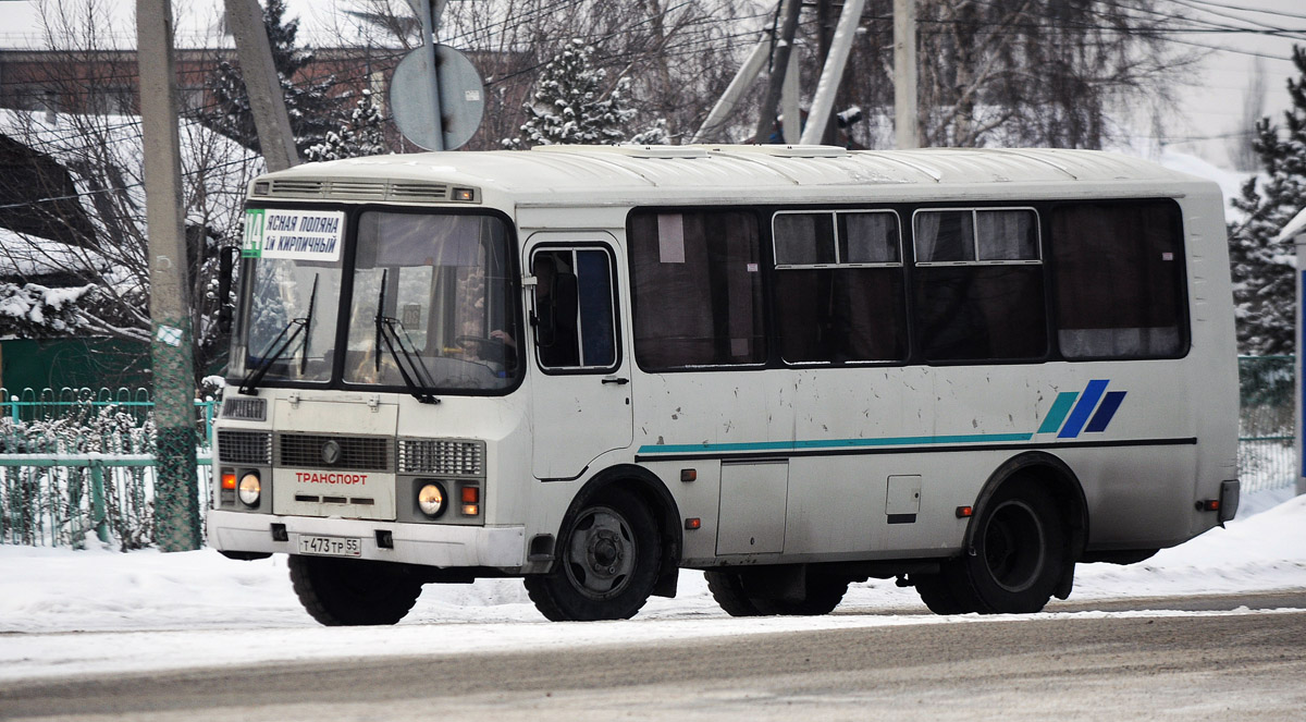 Омская область, ПАЗ-32053 № Т 473 ТР 55