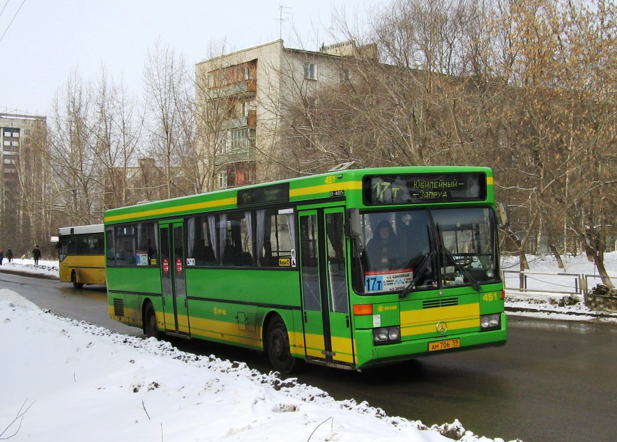 Пермский край, Mercedes-Benz O405 № АМ 706 59