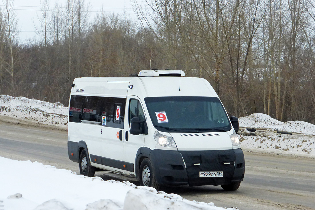 Новосибирская область, Нижегородец-2227SK (Peugeot Boxer) № Е 929 СО 154