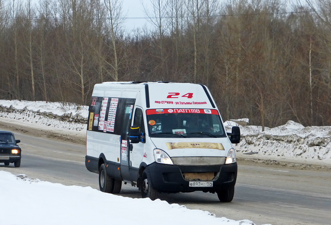 Novosibirsk region, Nizhegorodets-2227UT (IVECO Daily) č. В 893 МС 154