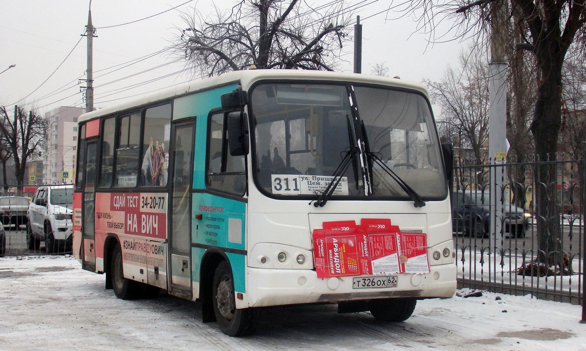 Липецкая область, ПАЗ-320402-03 № Т 326 ОХ 62