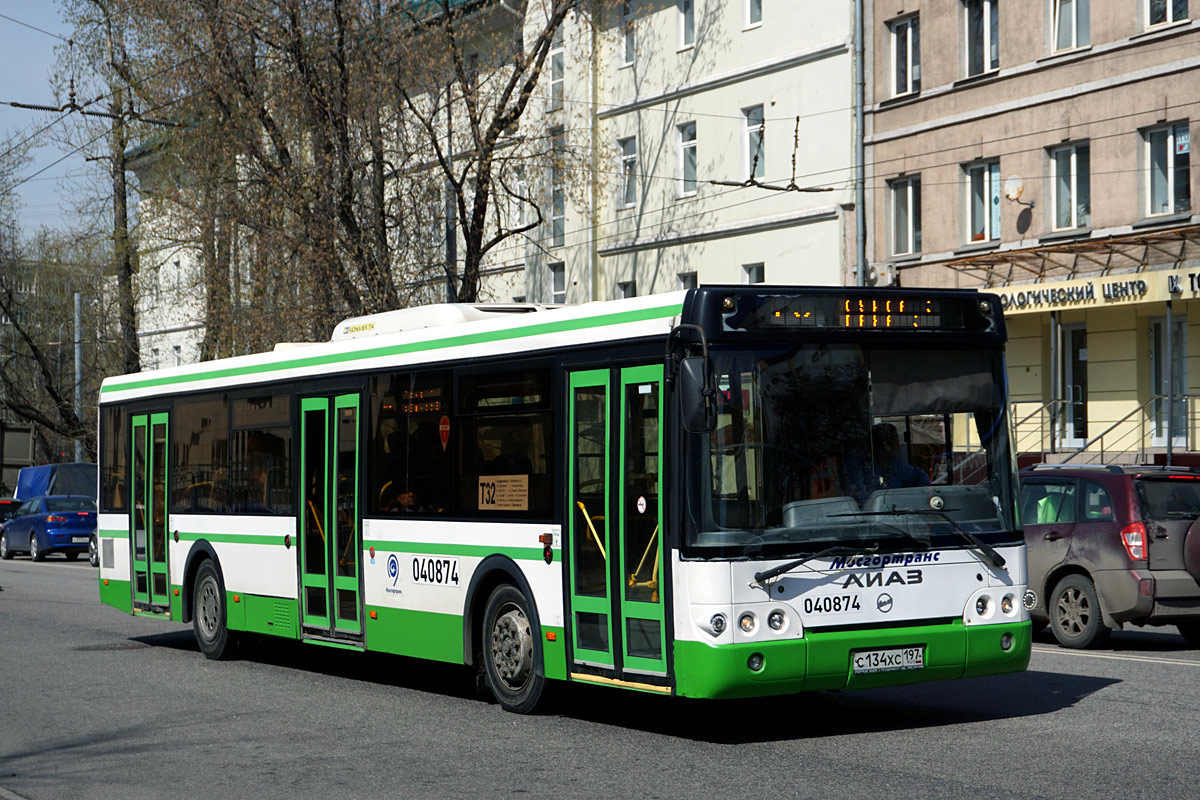Москва, ЛиАЗ-5292.22 (2-2-2) № 040874