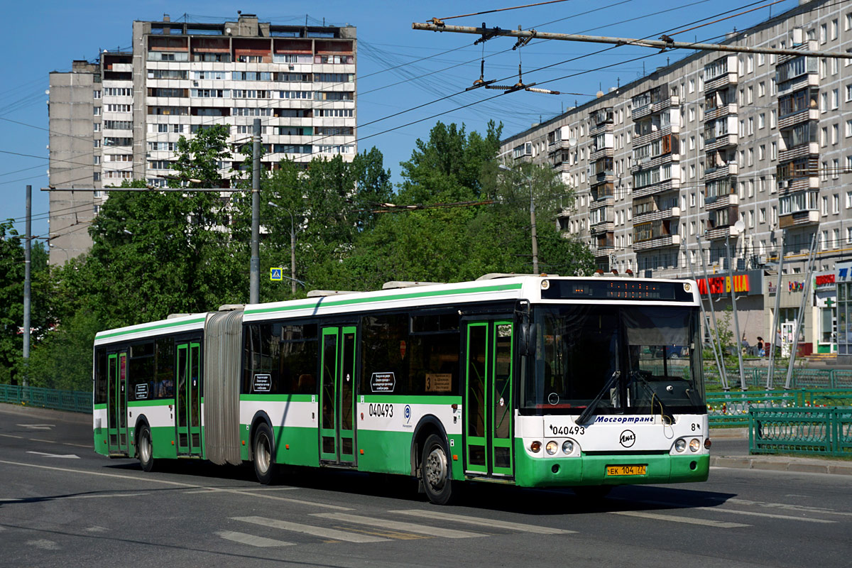 Москва, ЛиАЗ-6213.20 № 040493