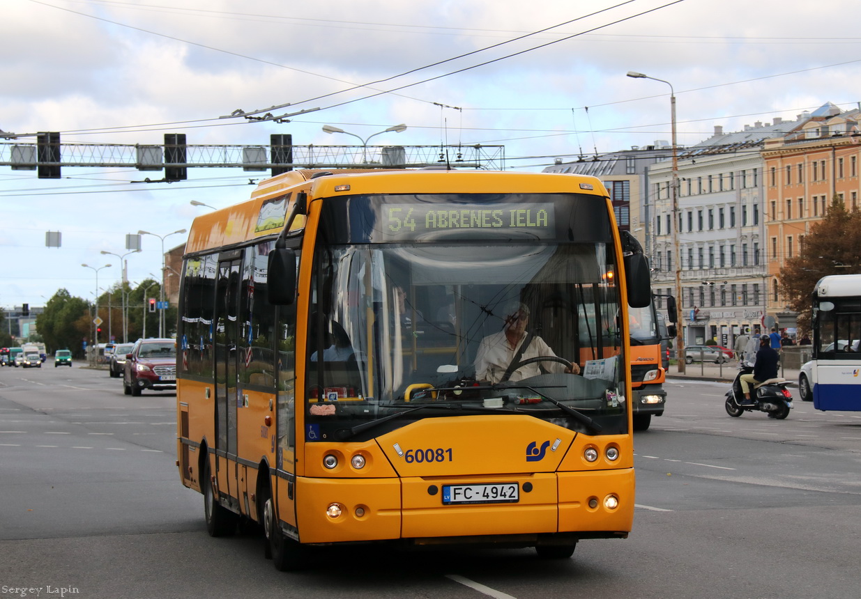 Латвия, Ikarus EAG E91.54 № 60081