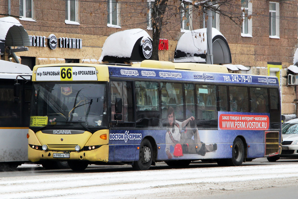 Пермский край, Scania OmniLink II (Скания-Питер) № Е 998 УВ 159