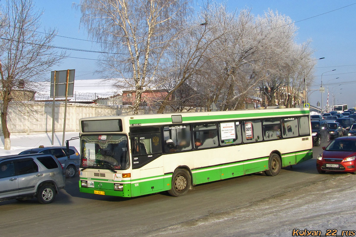 Алтайский край, Mercedes-Benz O405N № АН 625 22