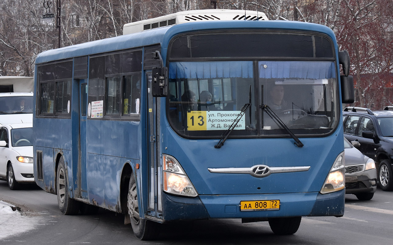 Тюменская область, Hyundai New Super AeroCity 1F/L № АА 808 72