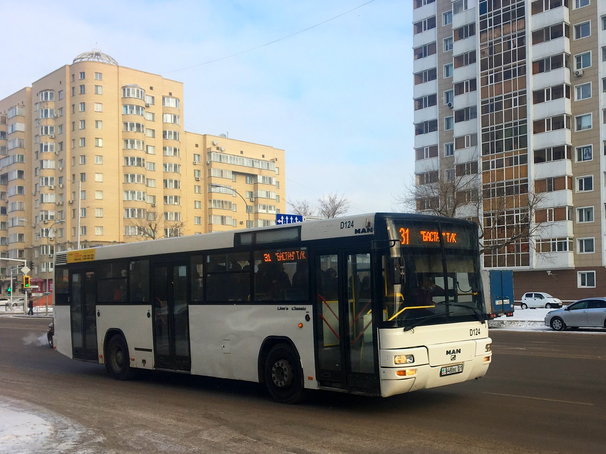 Астана, MAN A74 Lion's Classic SL283 № D124