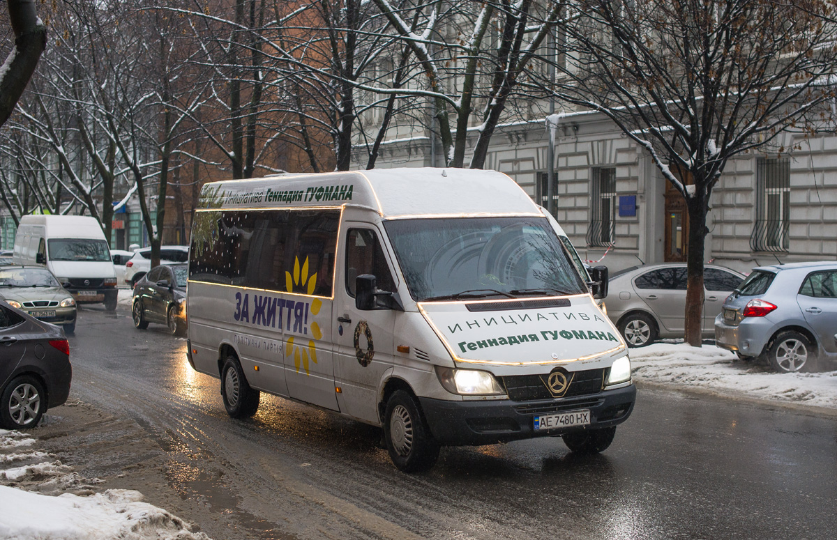 Днепропетровская область, Mercedes-Benz Sprinter W903 313CDI № AE 7480 HX